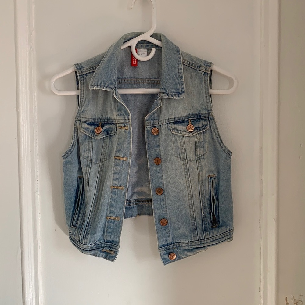 Denim vest